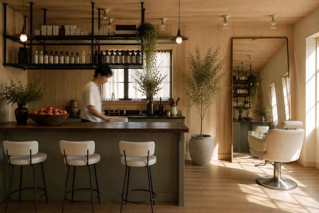 Hugh salon interior
